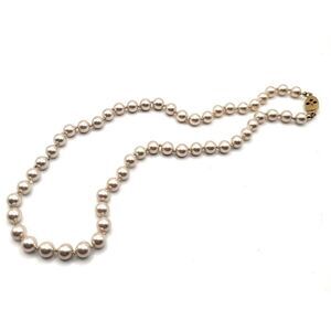 Marvella Vintage Pearl Choker Collar Necklace 16in